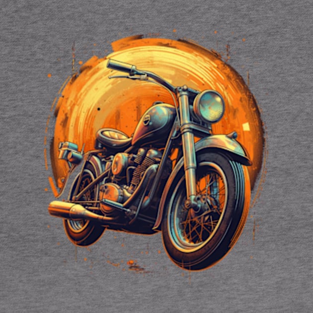 Vintage Motorcycle by YellowRock